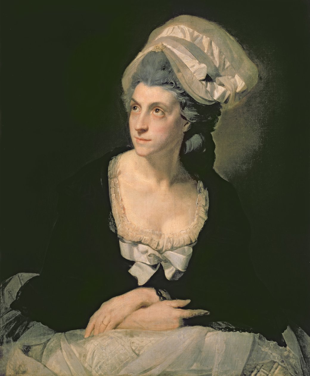 Taiteilijan vaimon Mary Thomasin muotokuva, 1700-luku tekijältä Johan Joseph Zoffany