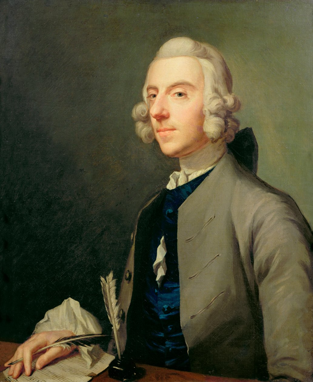 Michael Arnen (1740-86) muotokuva, n. 1762-83 tekijältä Johan Joseph Zoffany