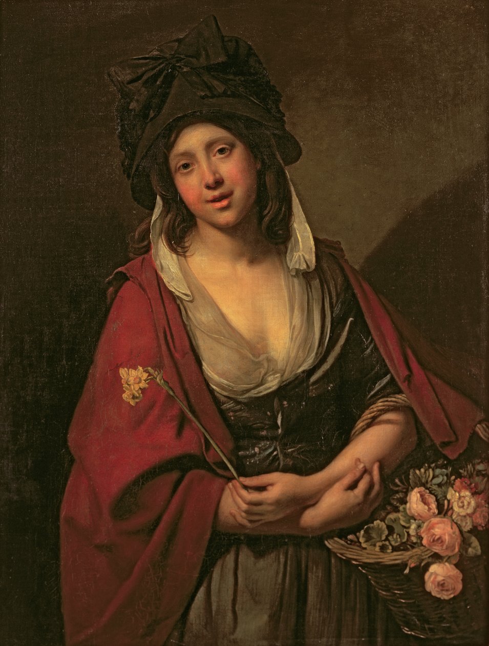 Kukkatyttö tekijältä Johan Joseph Zoffany