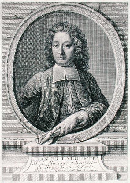 Jean Francois Lalouette (1651-1728) kaiverrus Jacques-Nicolas Tardieu (1716-91) (kaiverrus) tekijältä Johann (after) Ferdinand