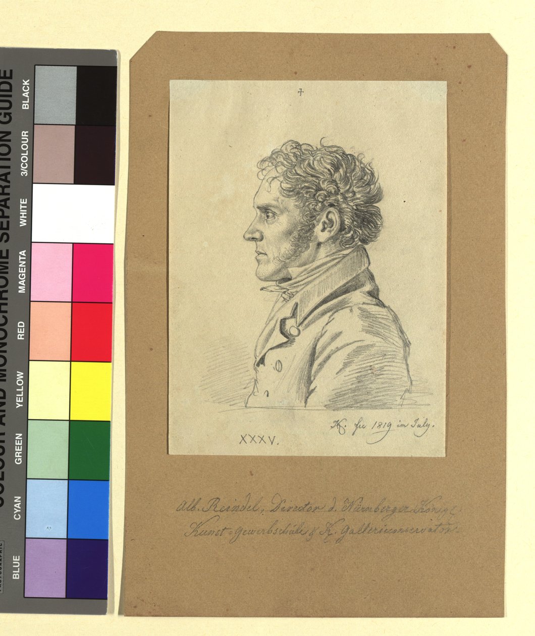 Albert Reindel (1784-1853), kuparikaivertaja tekijältä Johann Adam Klein