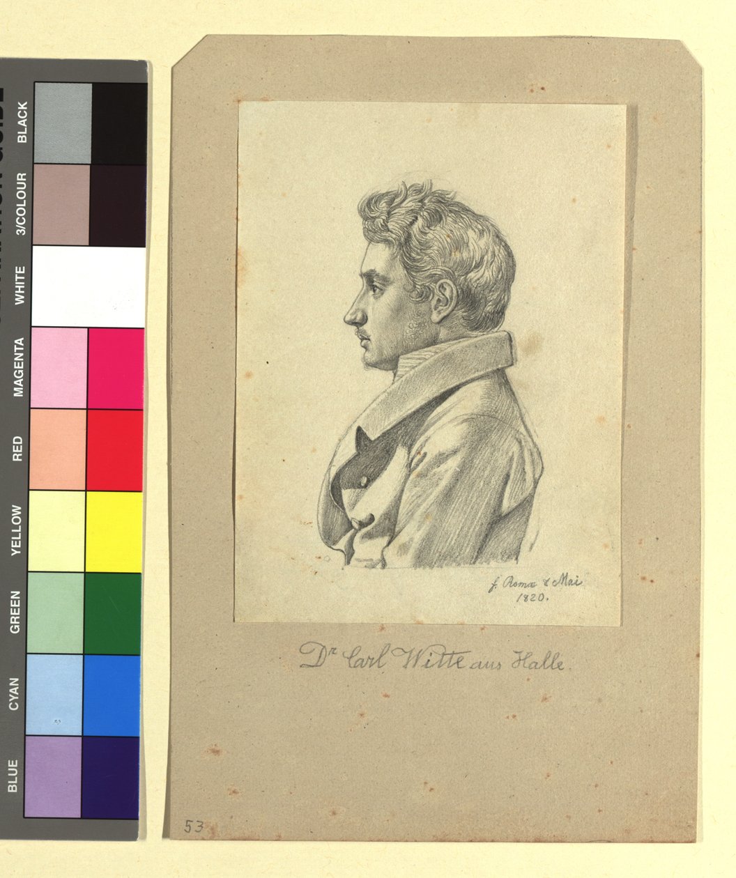 Carl Witte (oikeus- ja filosofian tohtori, 1800-1883), runoilija tekijältä Johann Adam Klein