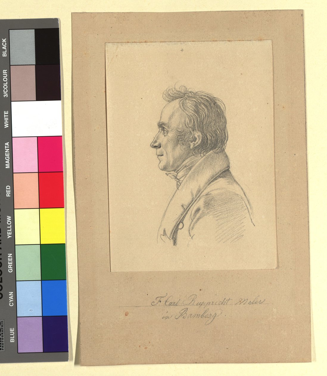 Friedrich Karl Rupprecht (1779-1831), taidemaalari tekijältä Johann Adam Klein