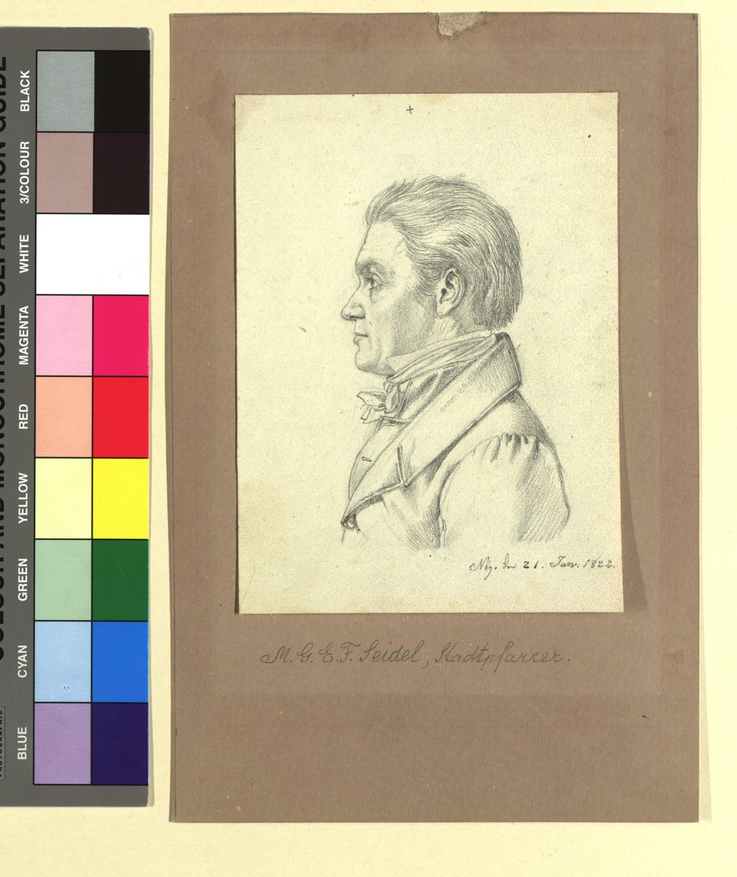 Gotthold Emanuel Friedrich Seidel (1774-1838), pappi Nürnbergissä tekijältä Johann Adam Klein