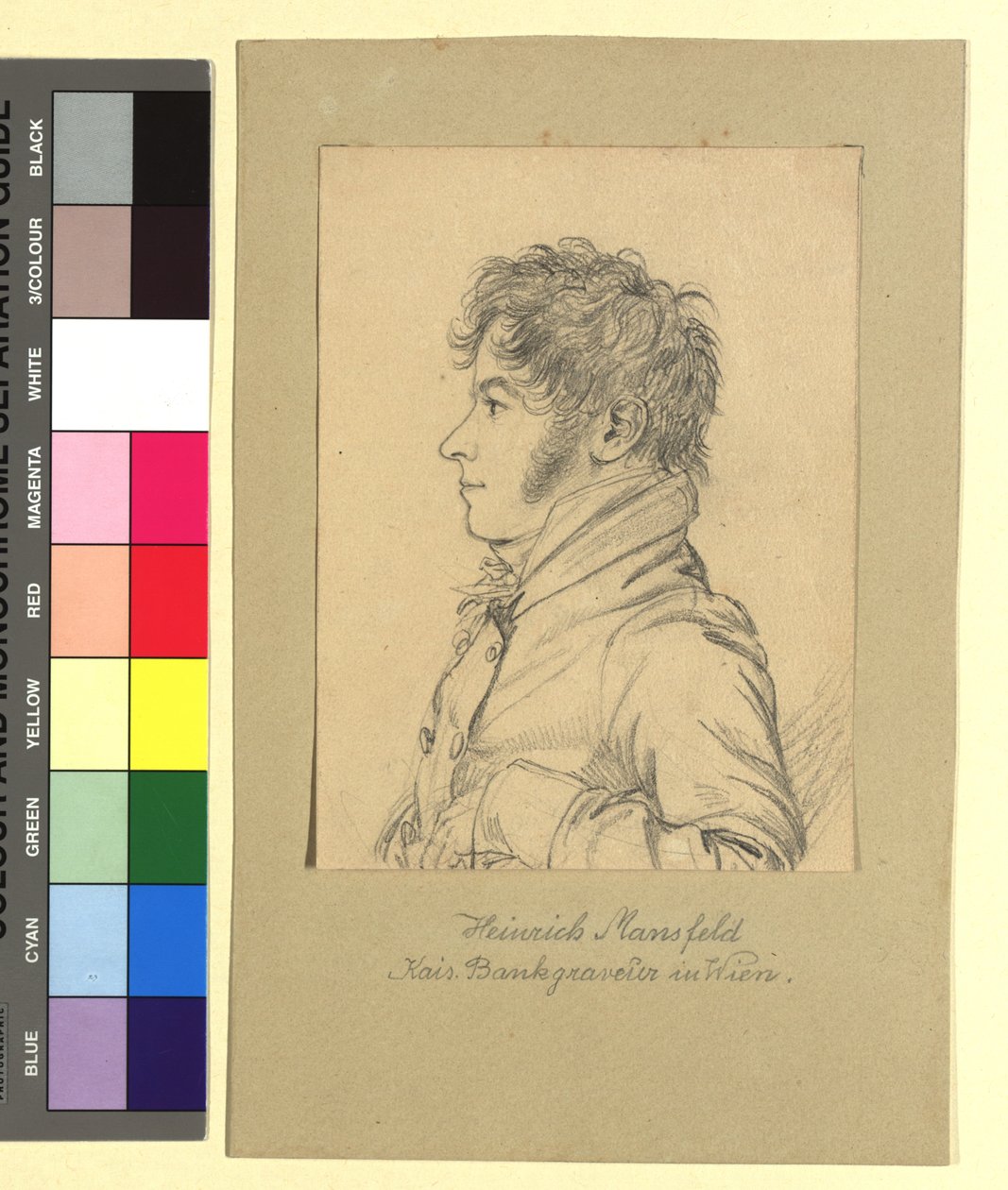 Heinrich Josef Mansfeld (1785–1866), kuparipiirtäjä ja kaivertaja tekijältä Johann Adam Klein