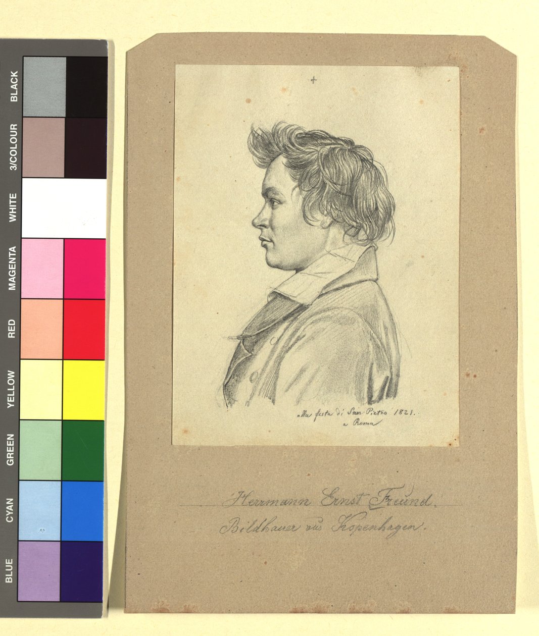 Hermann Ernst Freund (1786-1840), kuvanveistäjä tekijältä Johann Adam Klein