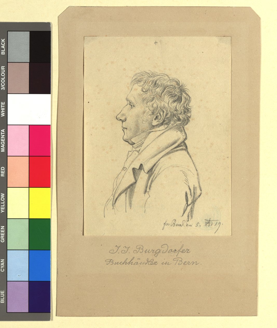 J. J. Burgdorfer, kirjakauppias Bernissä tekijältä Johann Adam Klein