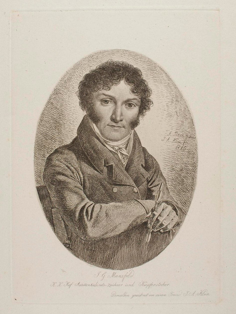 Johann Georg Mansfeld tekijältä Johann Adam Klein