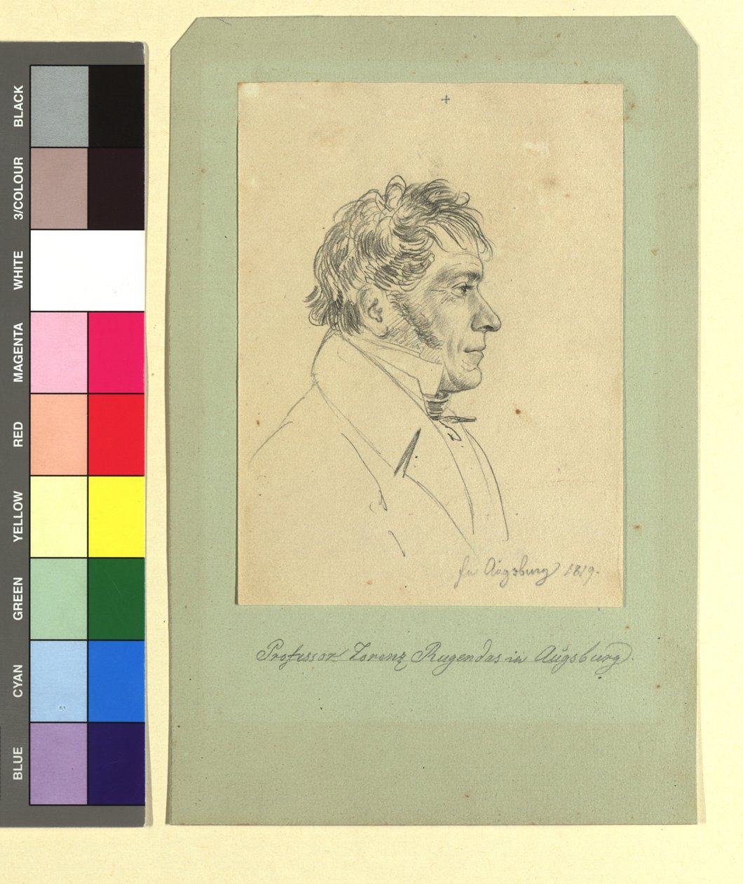Johann Lorenz Rugendas nuorempi (1775-1826), taidemaalari, taidekustantaja tekijältä Johann Adam Klein
