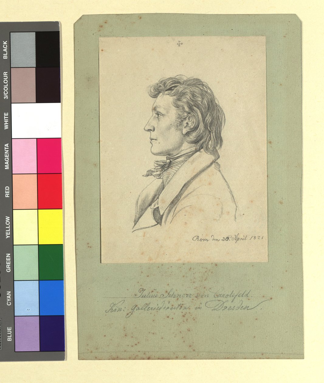 Julius Schnorr v. Carolsfeld (1794-1872), taidemaalari tekijältä Johann Adam Klein