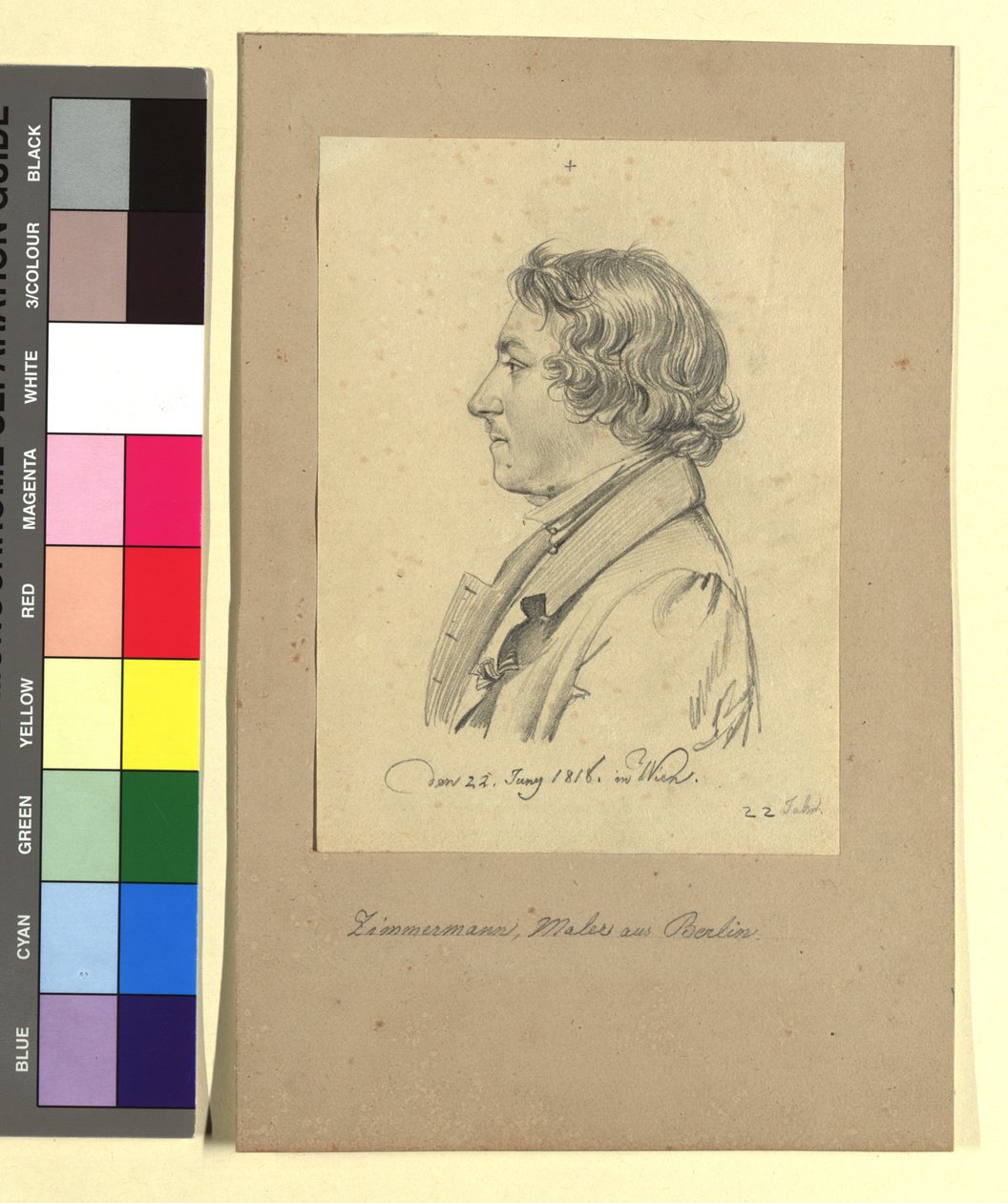 Karl Friedrich Zimmermann (1796–1820), taidemaalari tekijältä Johann Adam Klein