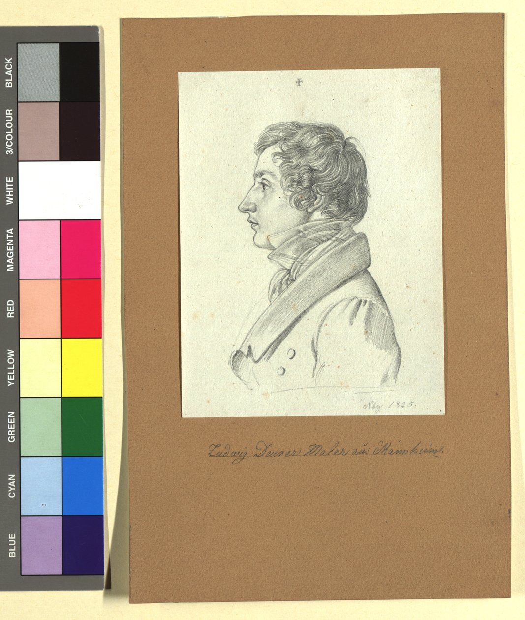 Ludwig Deurer (1806-1847), taidemaalari tekijältä Johann Adam Klein