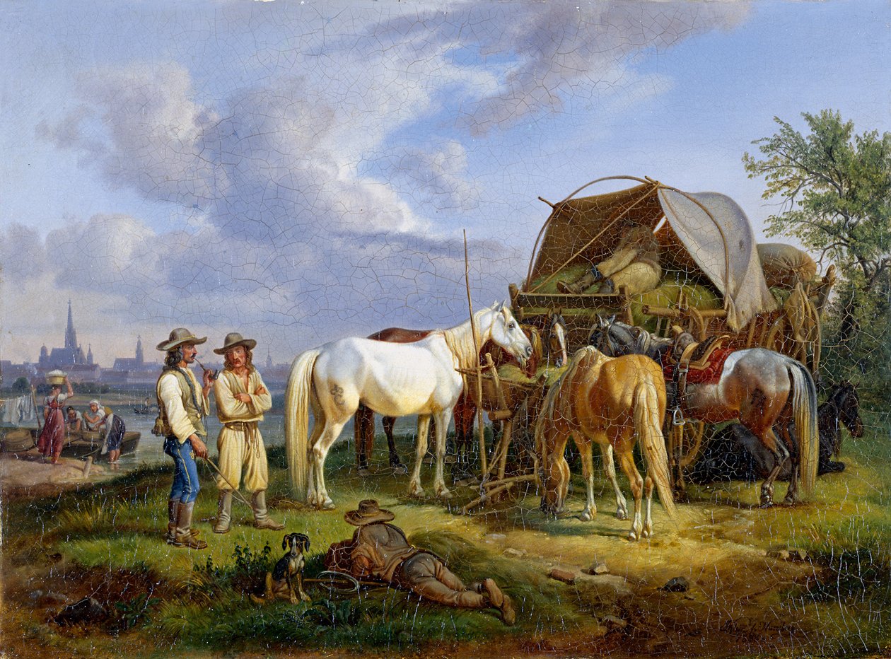 Unkarilaisia ajureita tekijältä Johann Adam Klein