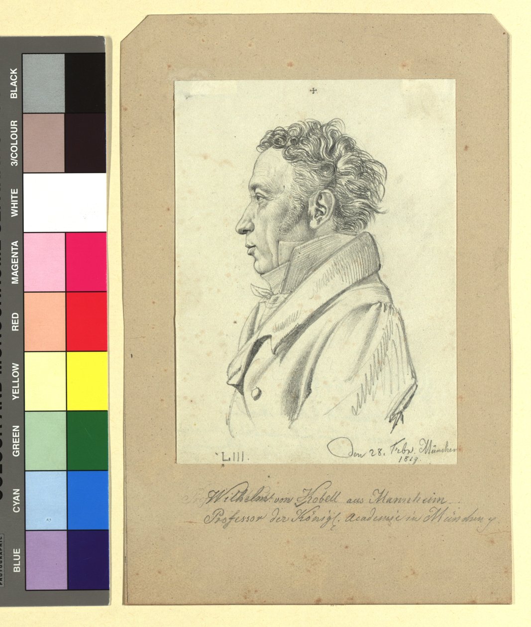 Wilhelm Alexander Wolfgang von Kobell (1766-1855), taidemaalari tekijältä Johann Adam Klein