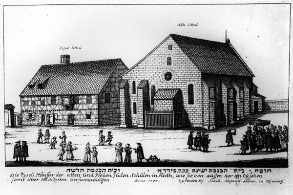 Uudet ja vanhat juutalaiset koulut, Nürnberg, 1705 tekijältä Johann Alexander Boener