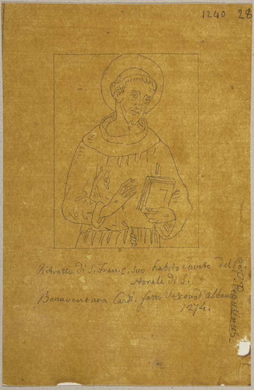 Aus: Sammlung von Umrissen und Durchzeichnungen, Band 2, Blatt 110 tekijältä Johann Anton Ramboux