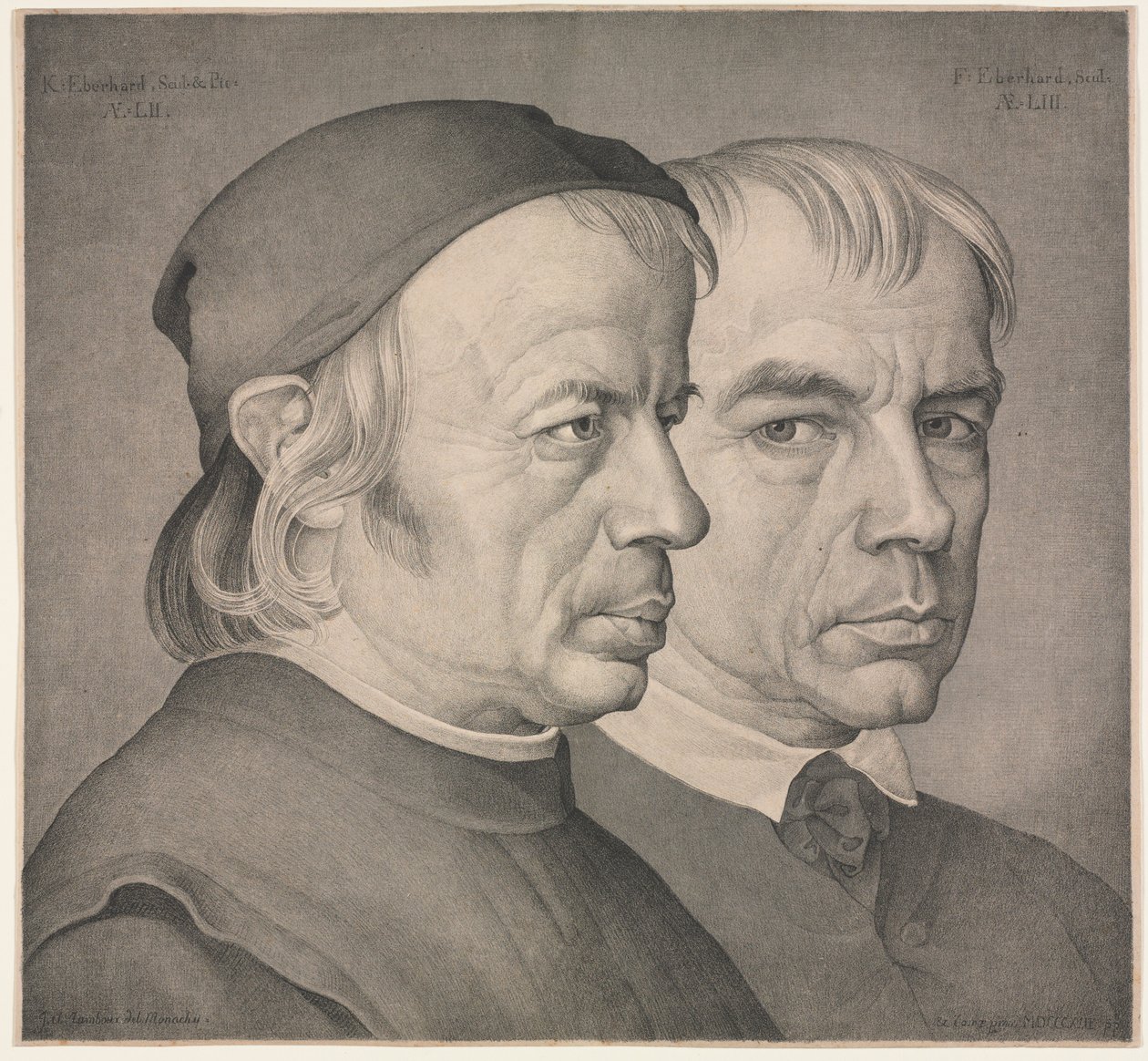 Eberhardin veljet tekijältä Johann Anton Ramboux