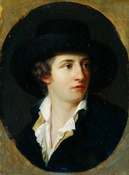 Johann Christian Ruhlin muotokuva tekijältä Johann August the Younger Nahl