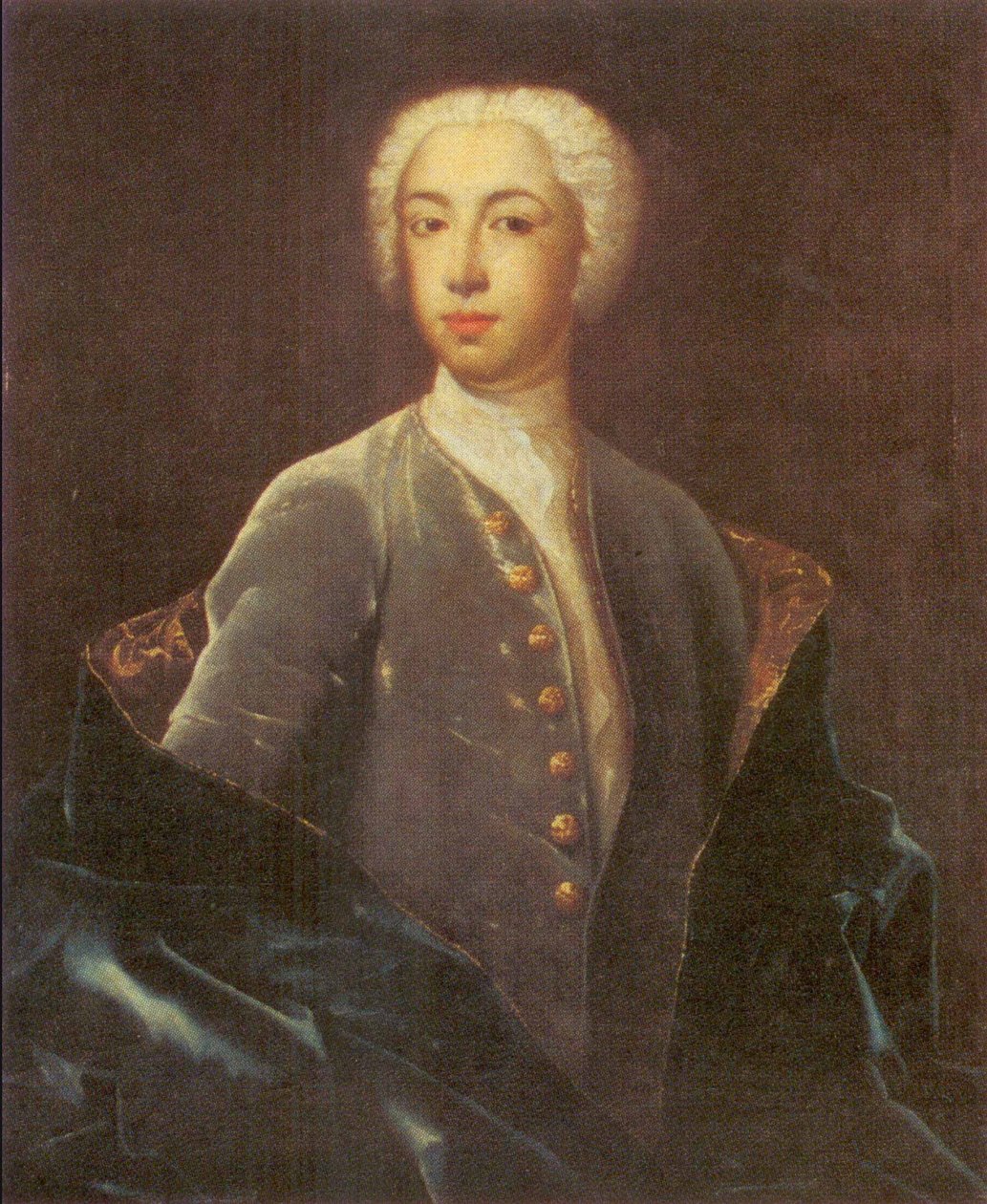 Muotokuva Fedor Ostermanista (1723-1804) tekijältä Johann Balthasar Frankart