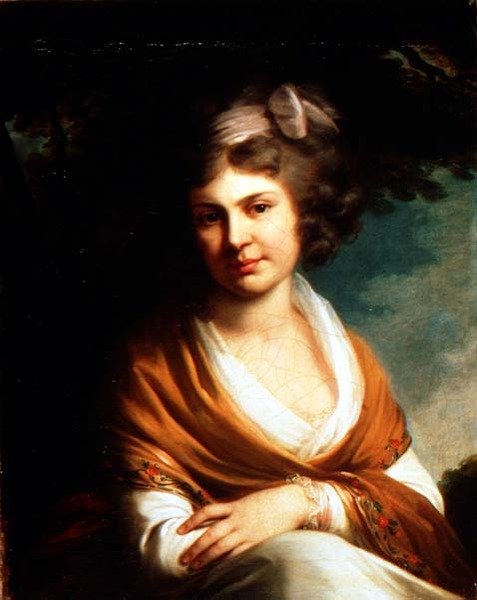 Kreivitär Natalia Aleksandrovna Suvarovan (1775-1844) muotokuva 1795 (öljy kankaalle) tekijältä Johann Baptist Edler von Lampi
