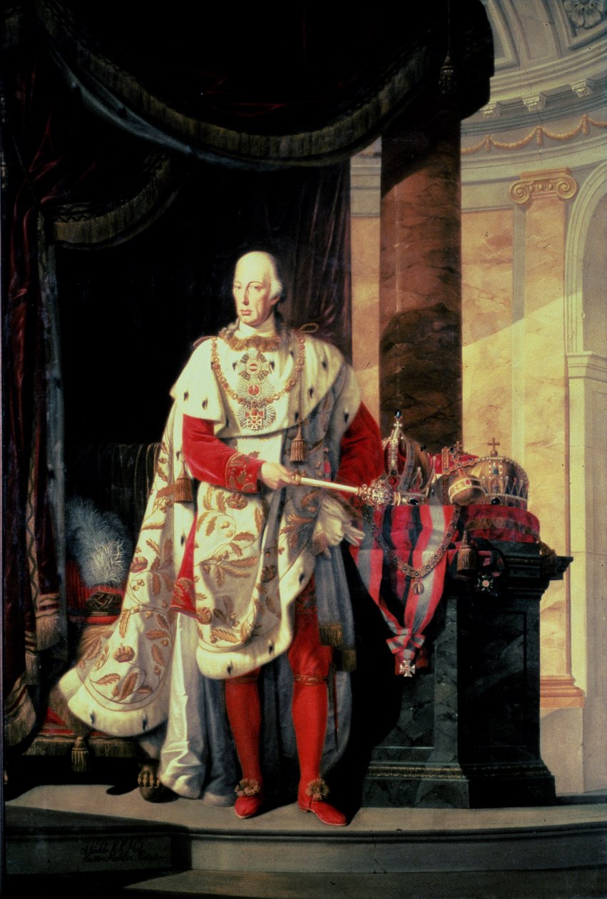 Itävallan keisari Frans I, 1800-luku tekijältä Johann Baptist Hoechle