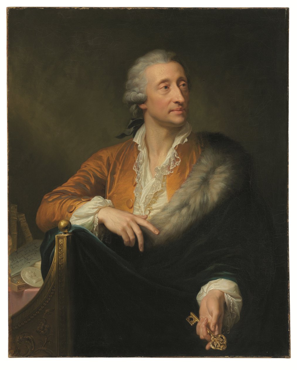 Kreivi Franz Peter Friedrich von Diesbachin muotokuva (1739-1811) tekijältä Johann Baptist I Lampi