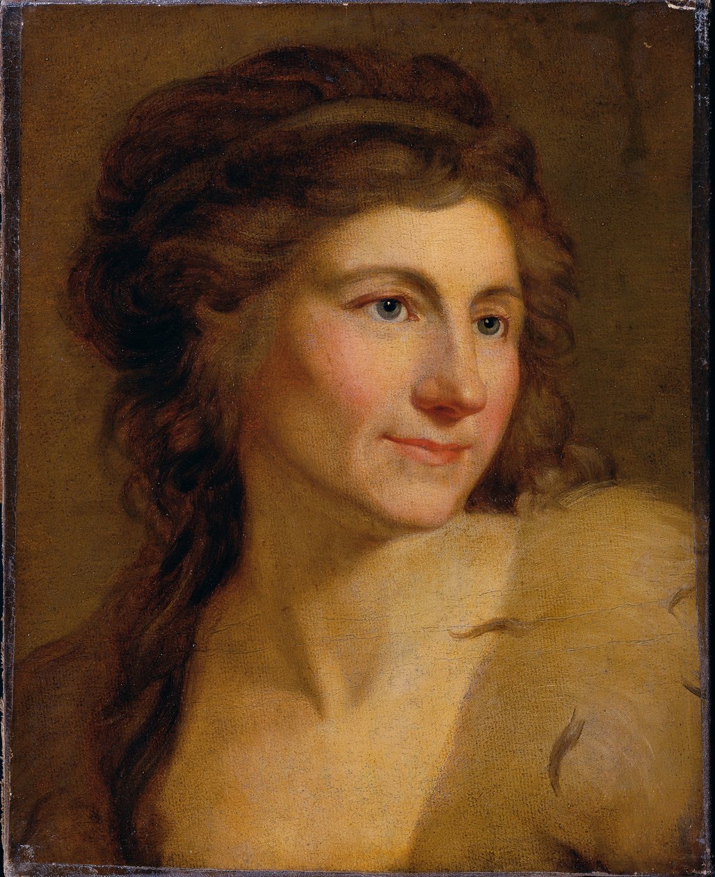 naisen muotokuva tekijältä Johann Baptist Lampi d. Ä.