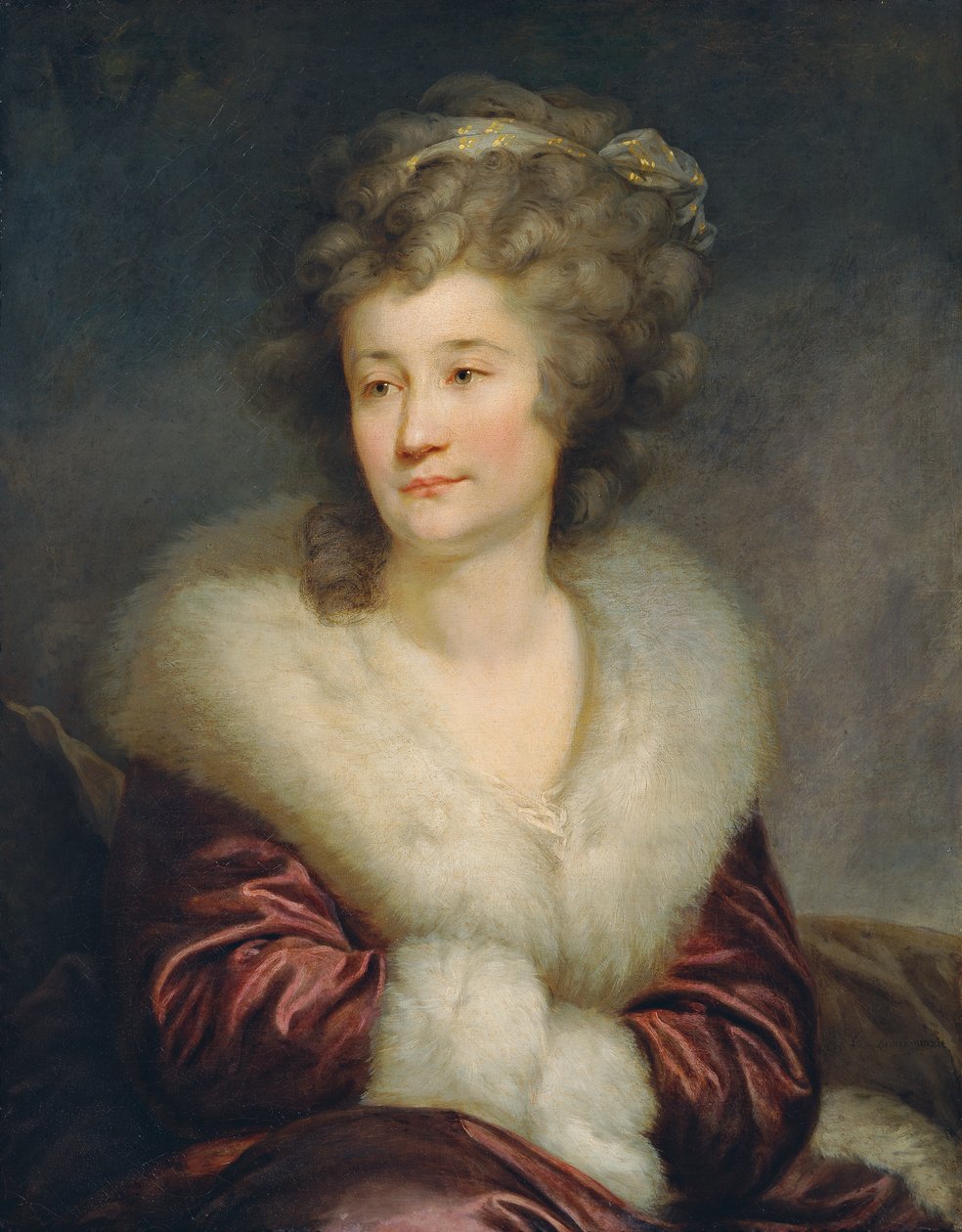Gräfin Nicolai, geb. Potocka tekijältä Johann Baptist Lampi d. Ä.