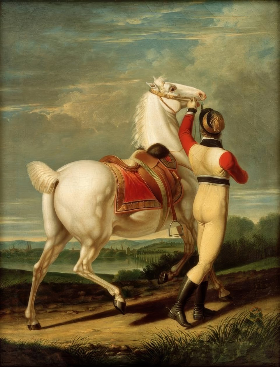 Württembergin Friedrich II:n suosikkihevonen tekijältä Johann Baptist Seele