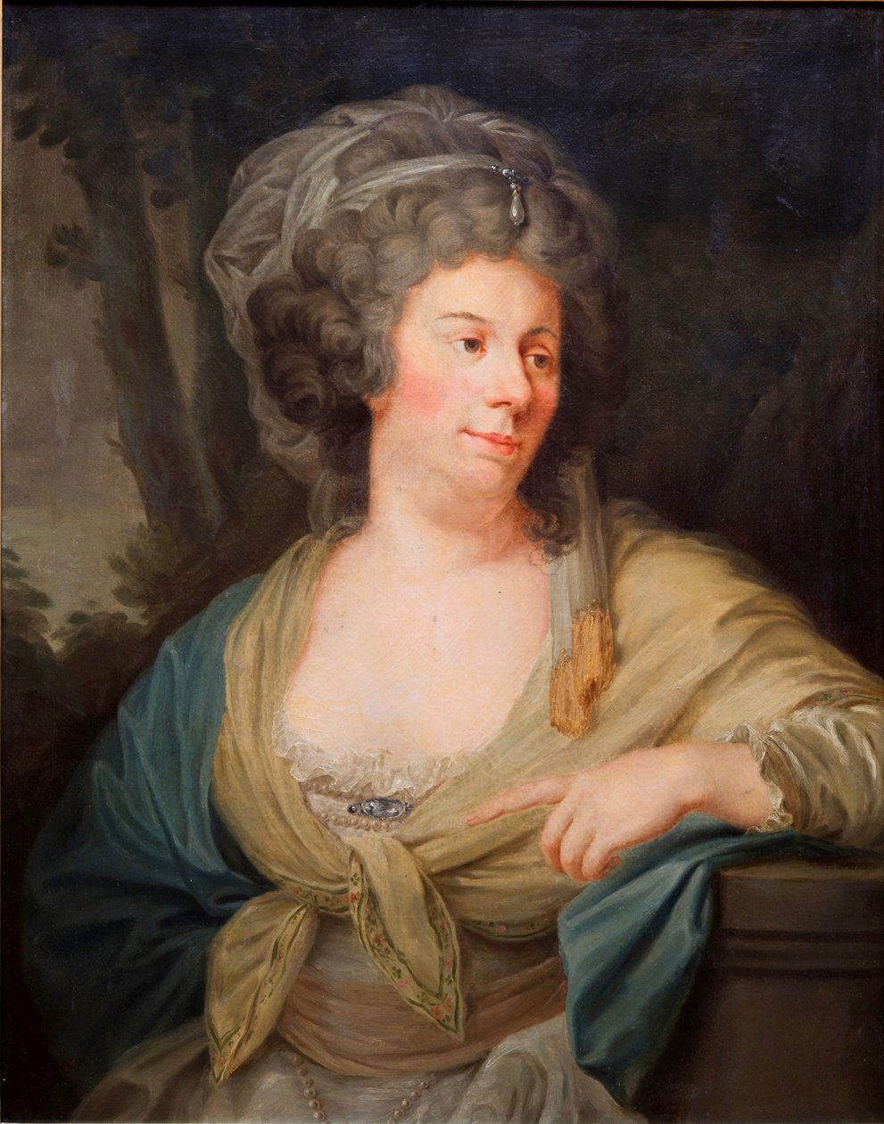 Lampi - Portret damy tekijältä Johann Baptist von Lampi the Elder