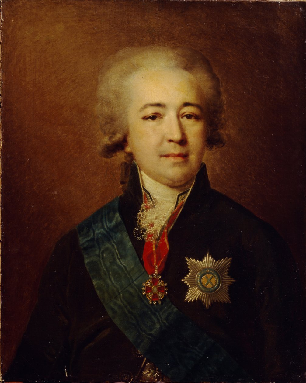 Prinssi Alexander Kurakinin muotokuva 1752-1818 tekijältä Johann Baptist von Lampi the Elder