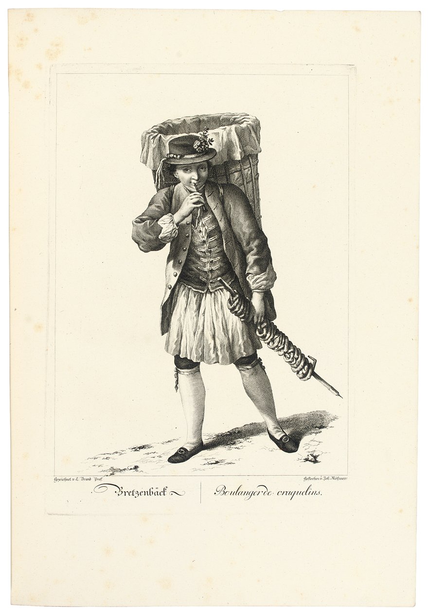 Craquelinsin leipuri tekijältä Johann Christian (after) Brand