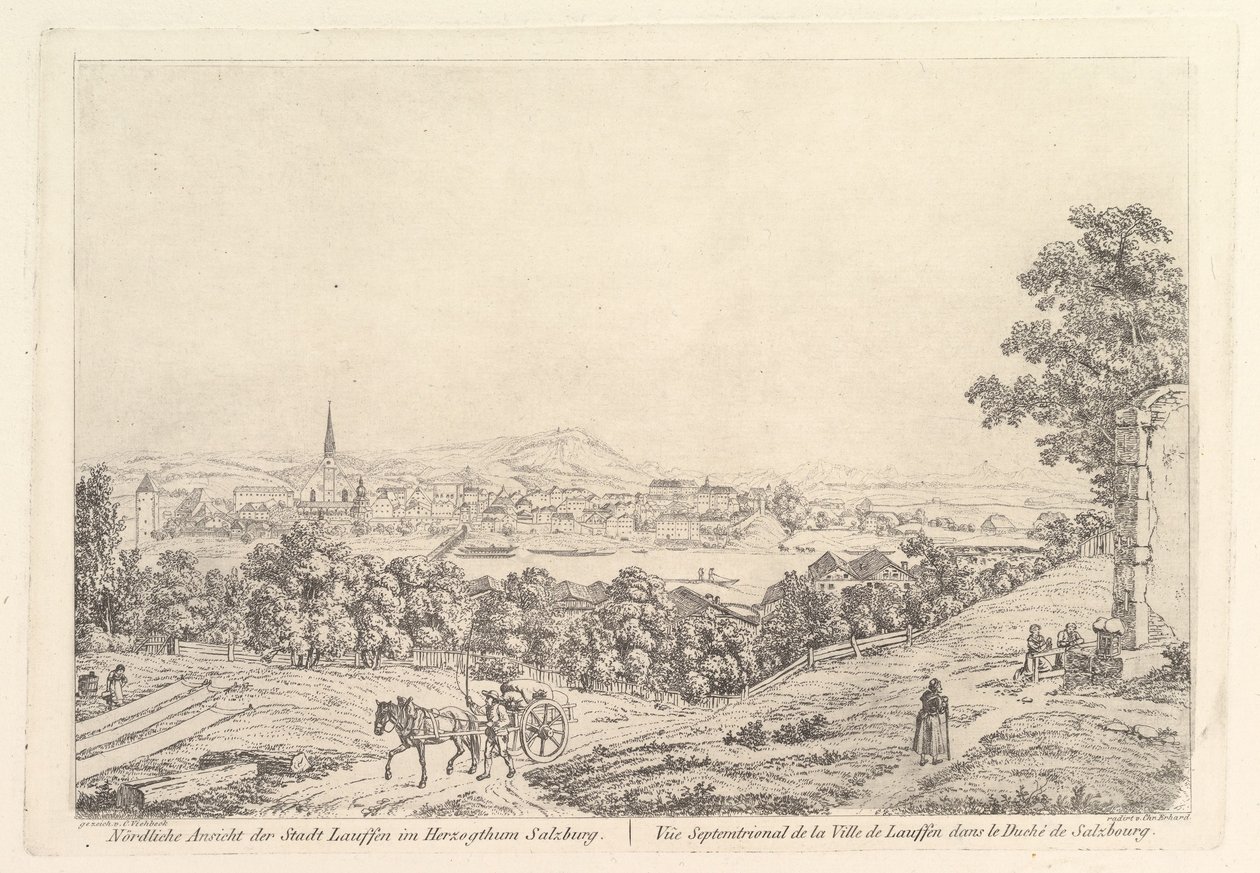 Polut Salzburgin herttuakunnassa, 1800-luvun alku. tekijältä Johann Christian Erhard