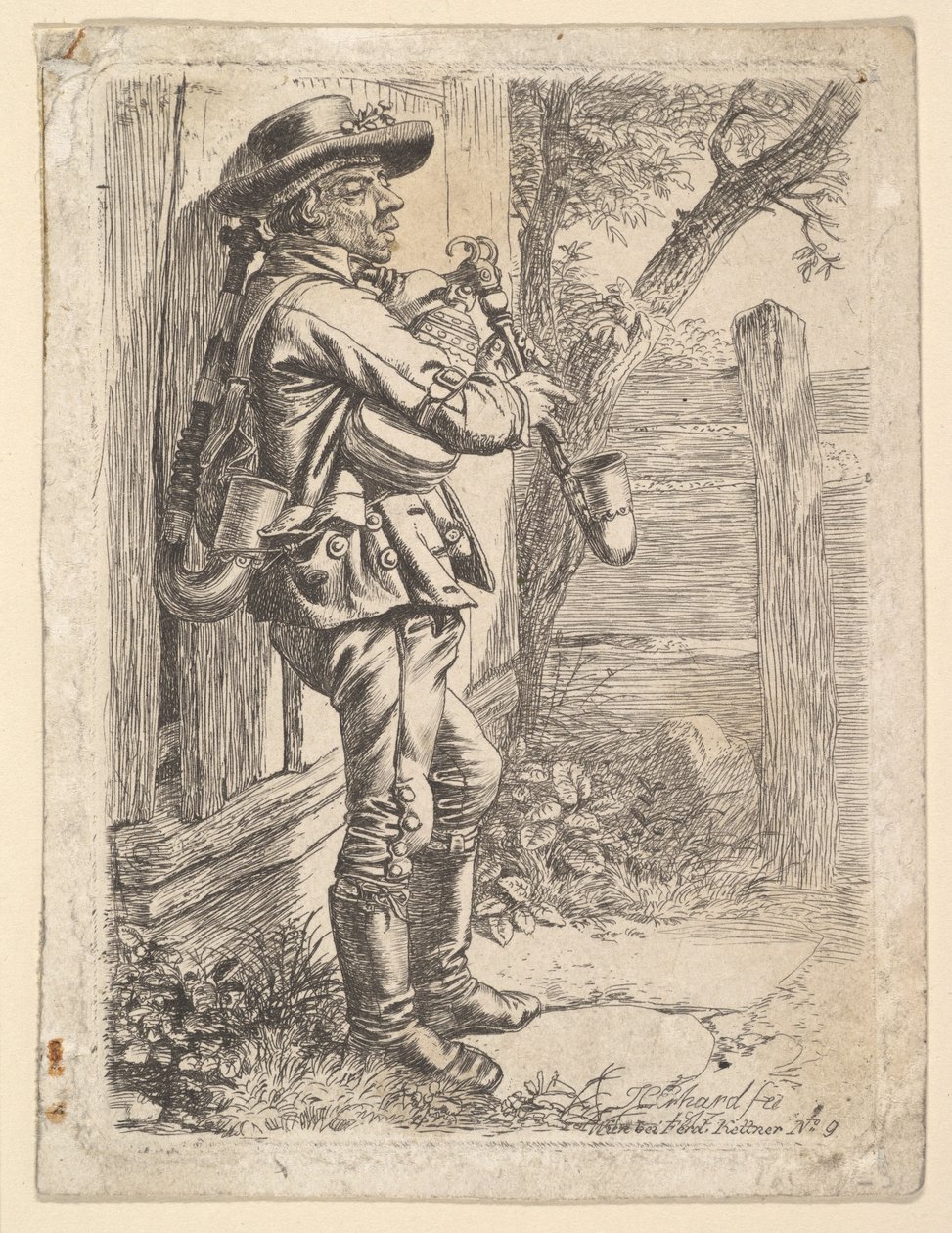 Säkkisäkki, 1817. tekijältä Johann Christian Erhard