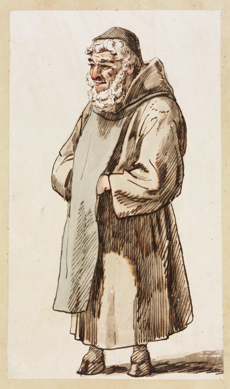 Erakko Epomeolla Ischian saarella tekijältä Johann Christian Reinhart