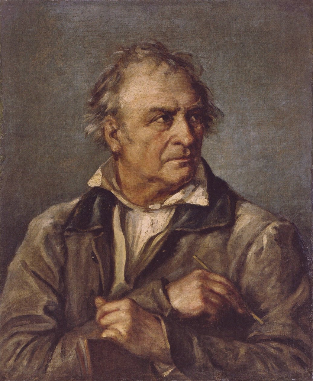 J C Reinhart by Eduard von Heuss väri tekijältä Johann Christian Reinhart