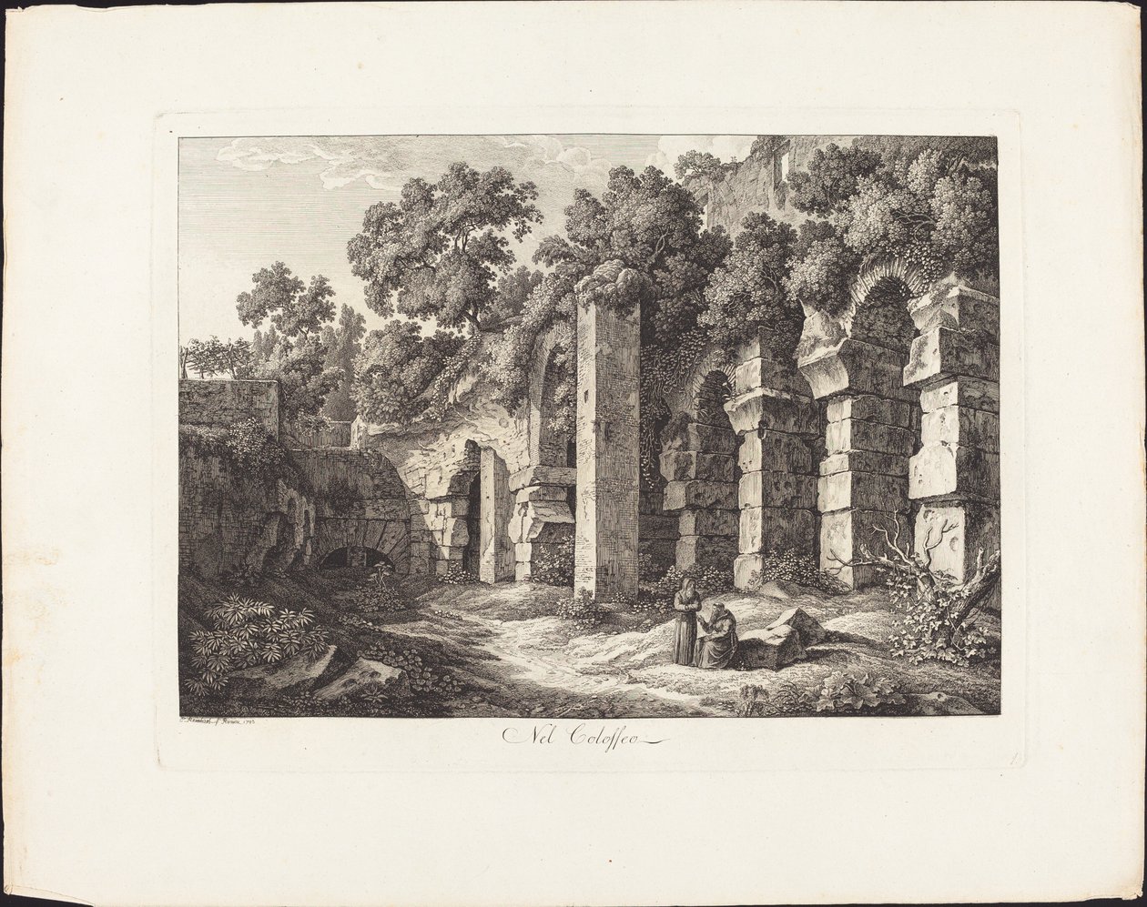 Colosseumissa tekijältä Johann Christian Reinhart