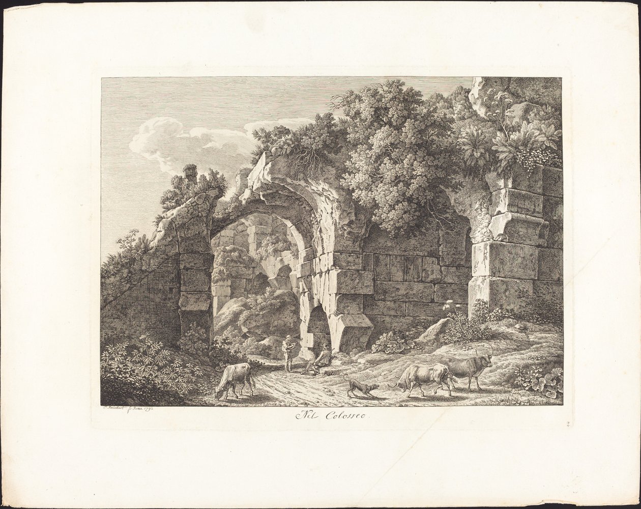 Colosseumissa tekijältä Johann Christian Reinhart