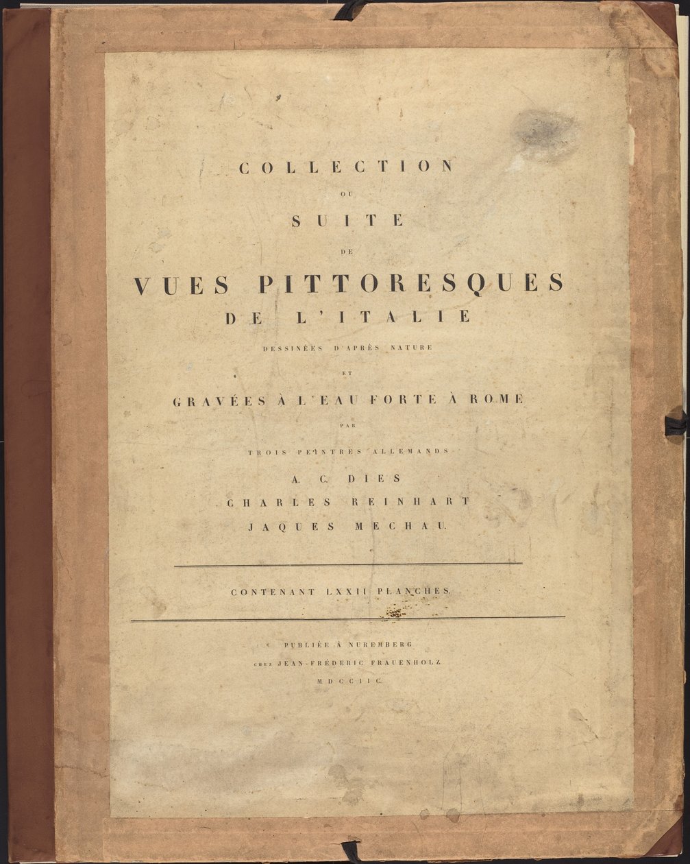 Col·lecció o Suite de vistes pintoresques d