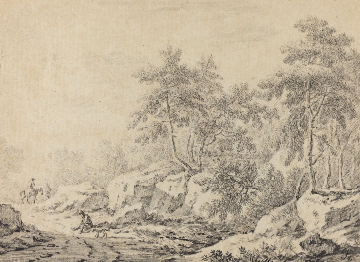 Matkustajat Rocky Woodissa. tekijältä Johann Christoph Dietzsch