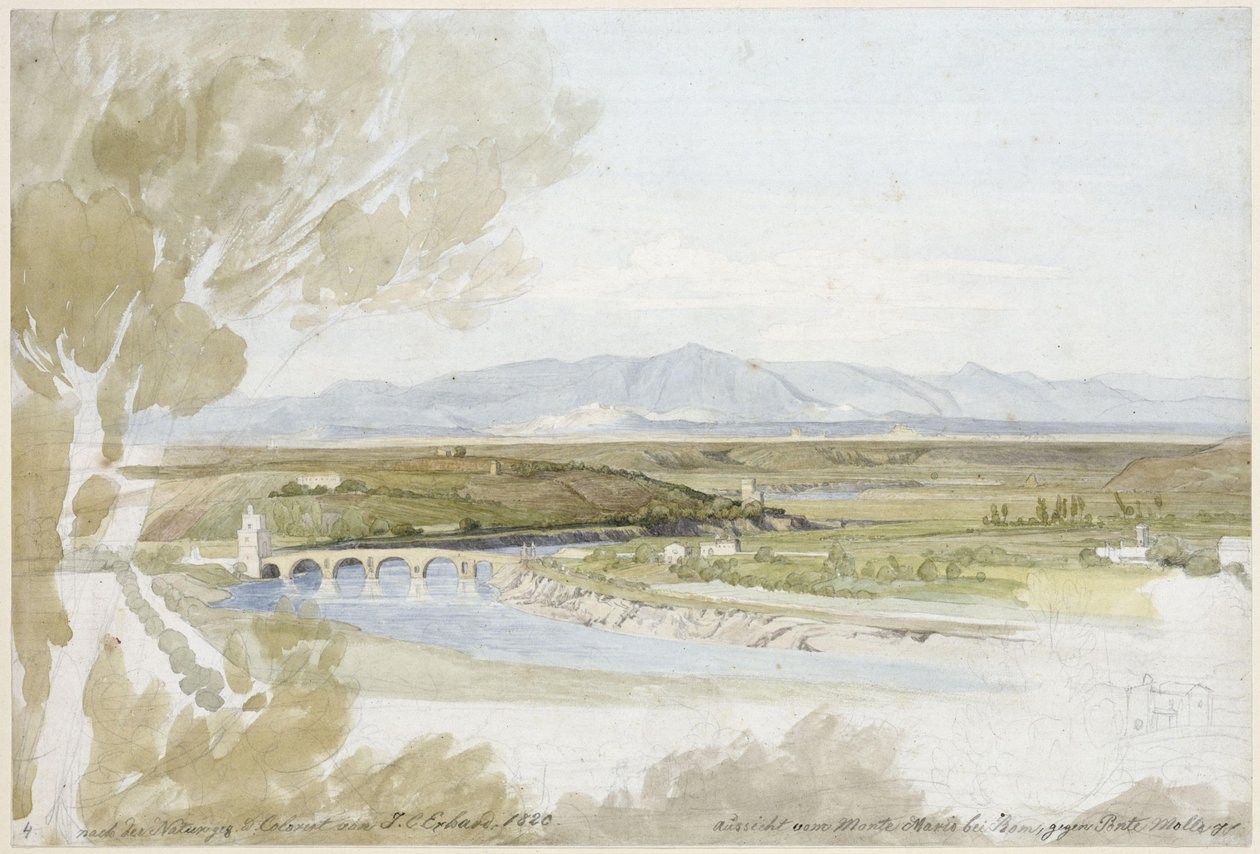 Näkymä Monte Mariolta tekijältä Johann Christoph Erhard