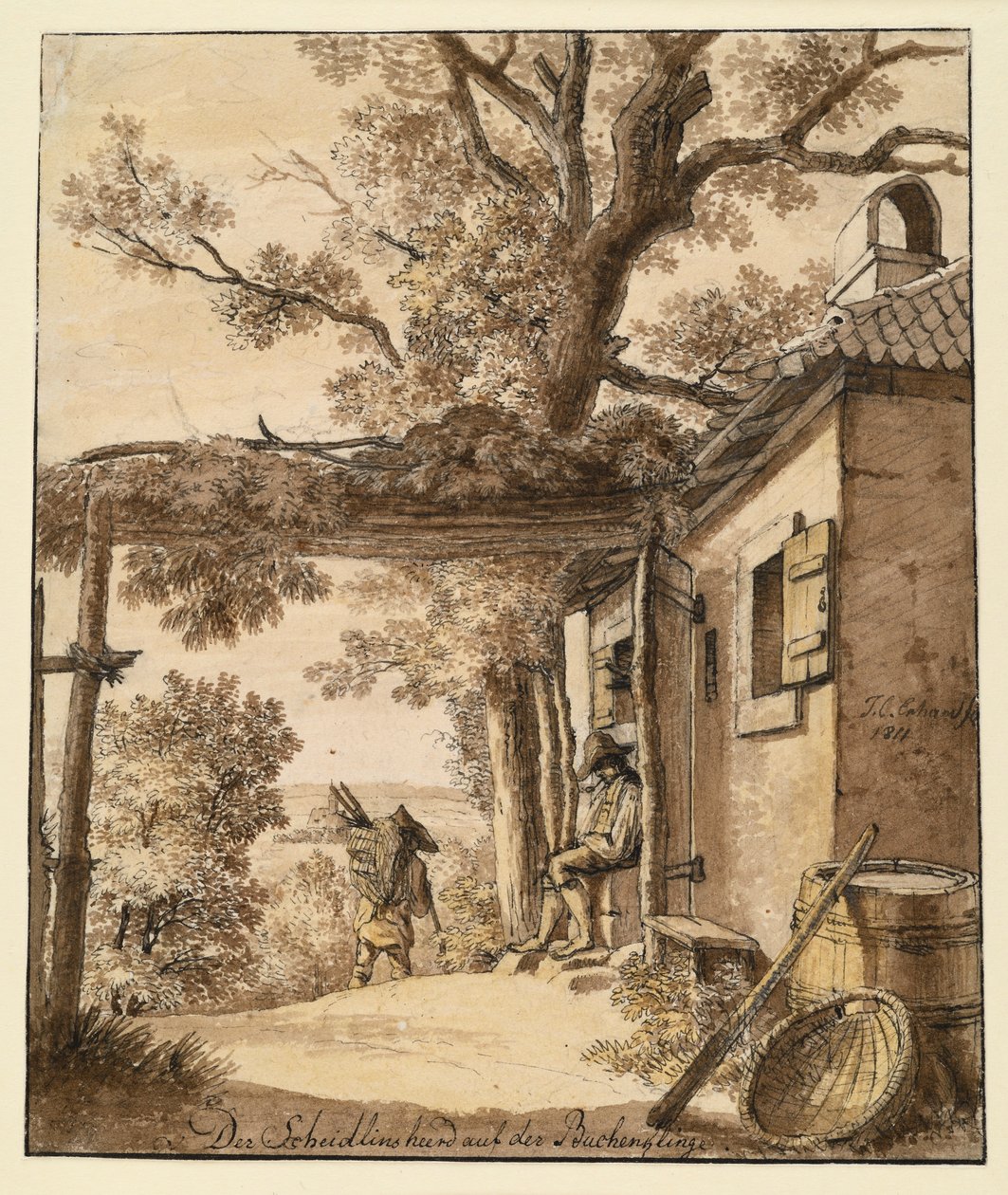 Scheidlinsherd Buchenklingellä tekijältä Johann Christoph Erhard