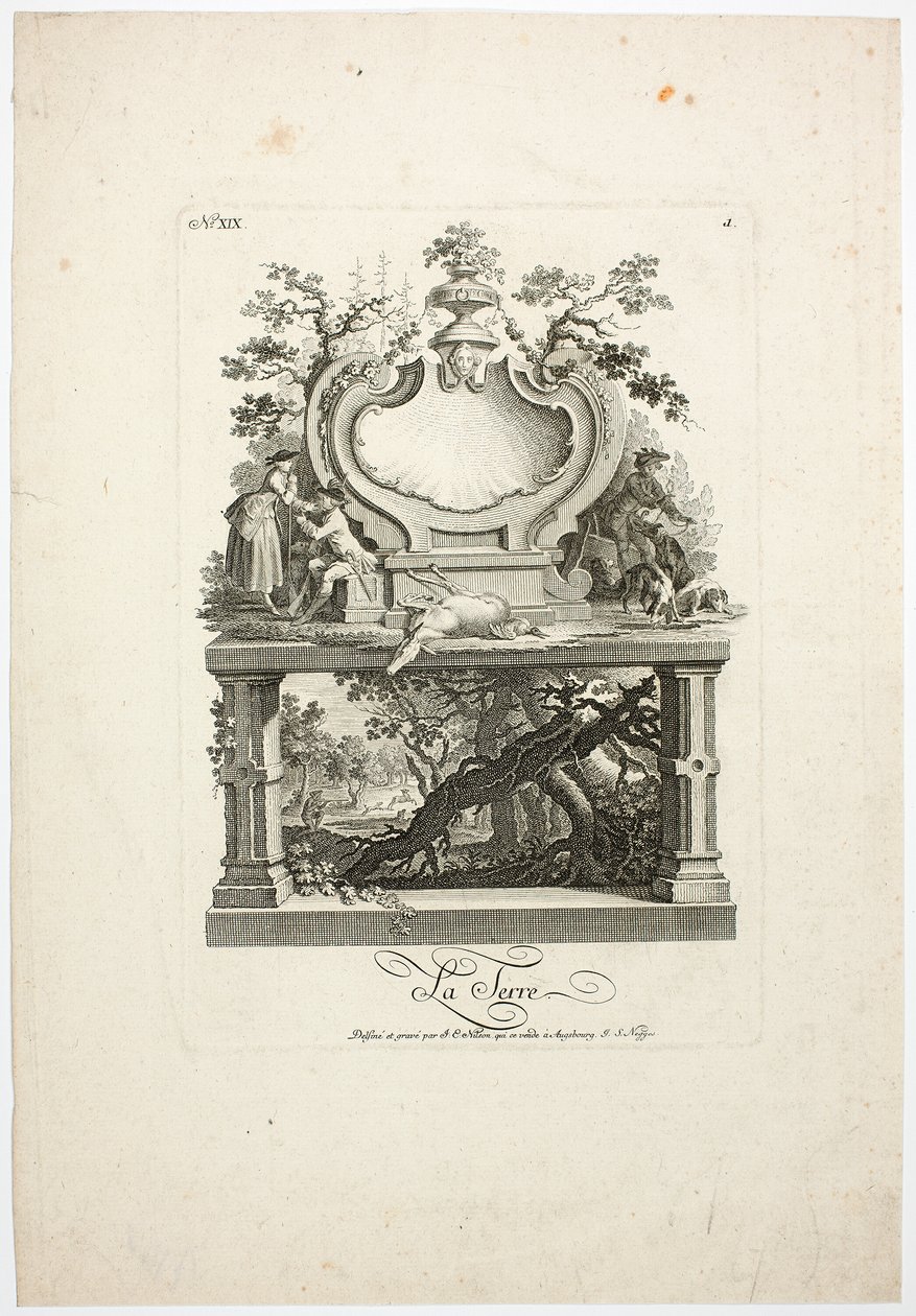 Maa tekijältä Johann Esaias Nilson