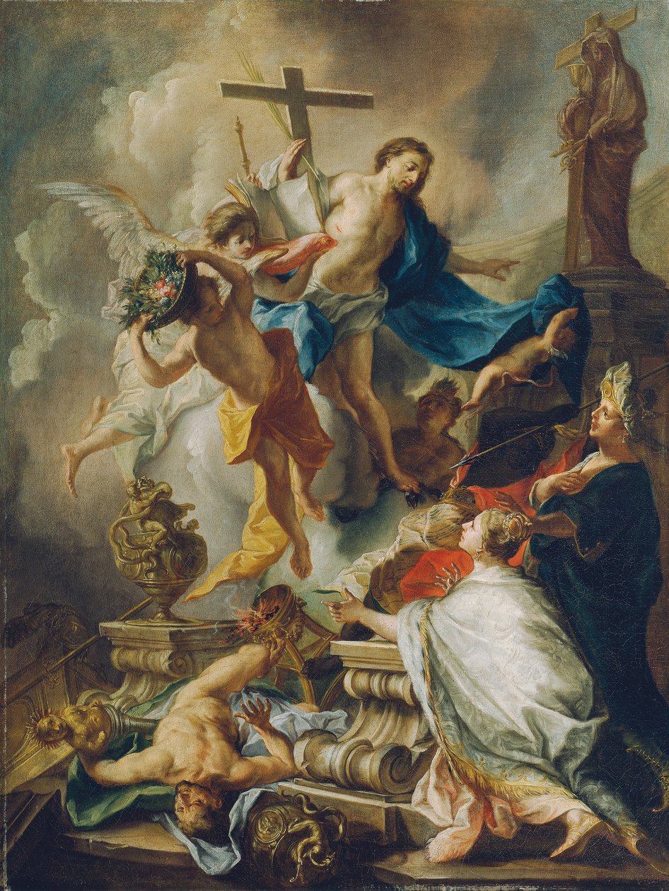Victòria del cristianisme sobre el paganisme finès tekijältä Johann Evangelist Holzer