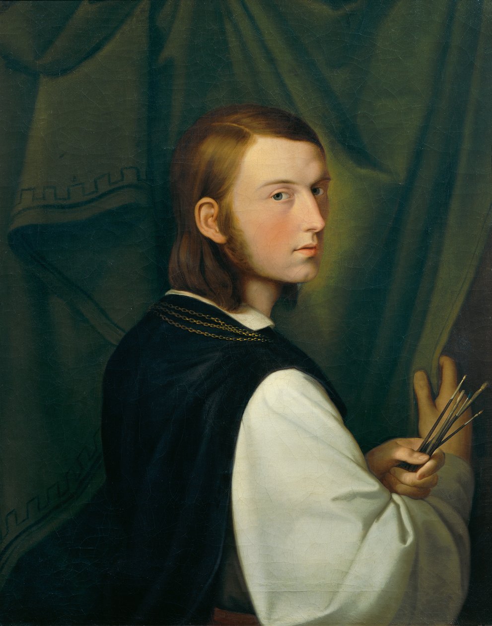 omakuva tekijältä Johann Evangelist Scheffer von Leonhardshoff