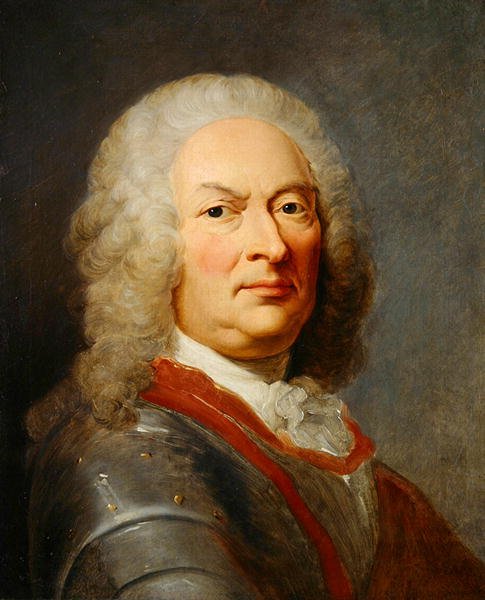 Hessen-Kasselin landgrave William VIII:n muotokuva vuoden 1752 jälkeen (öljy kankaalle) tekijältä Johann F.A. (school of) Tischbein