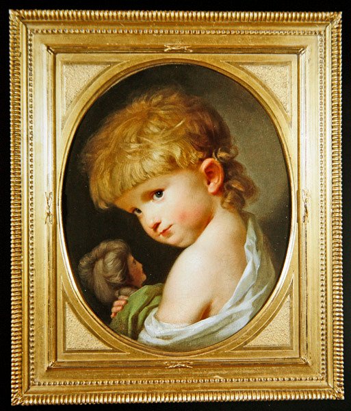Muotokuva taiteilijan tyttärestä tekijältä Johann Friedrich August Tischbein