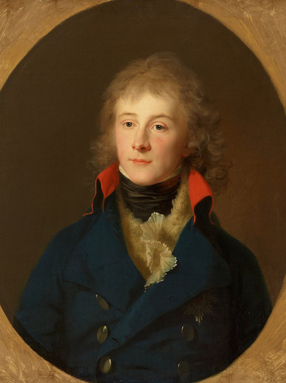 Preussin prinssi Louis Ferdinandin muotokuva tekijältä Johann Friedrich August Tischbein