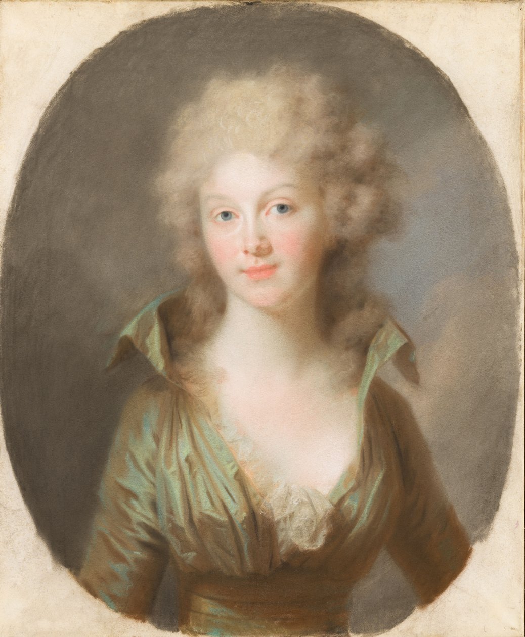 Friederike Luise Wilhelmine Preussista 1774-1837, Alankomaiden kuningatar, n. 1790. tekijältä Johann Friedrich August Tischbein