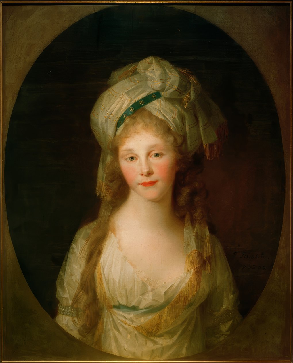 Friederike Preussin prinsessa tekijältä Johann Friedrich August Tischbein